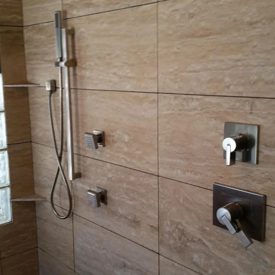 Shower fixture installation for Water Heater Replacement in Casper